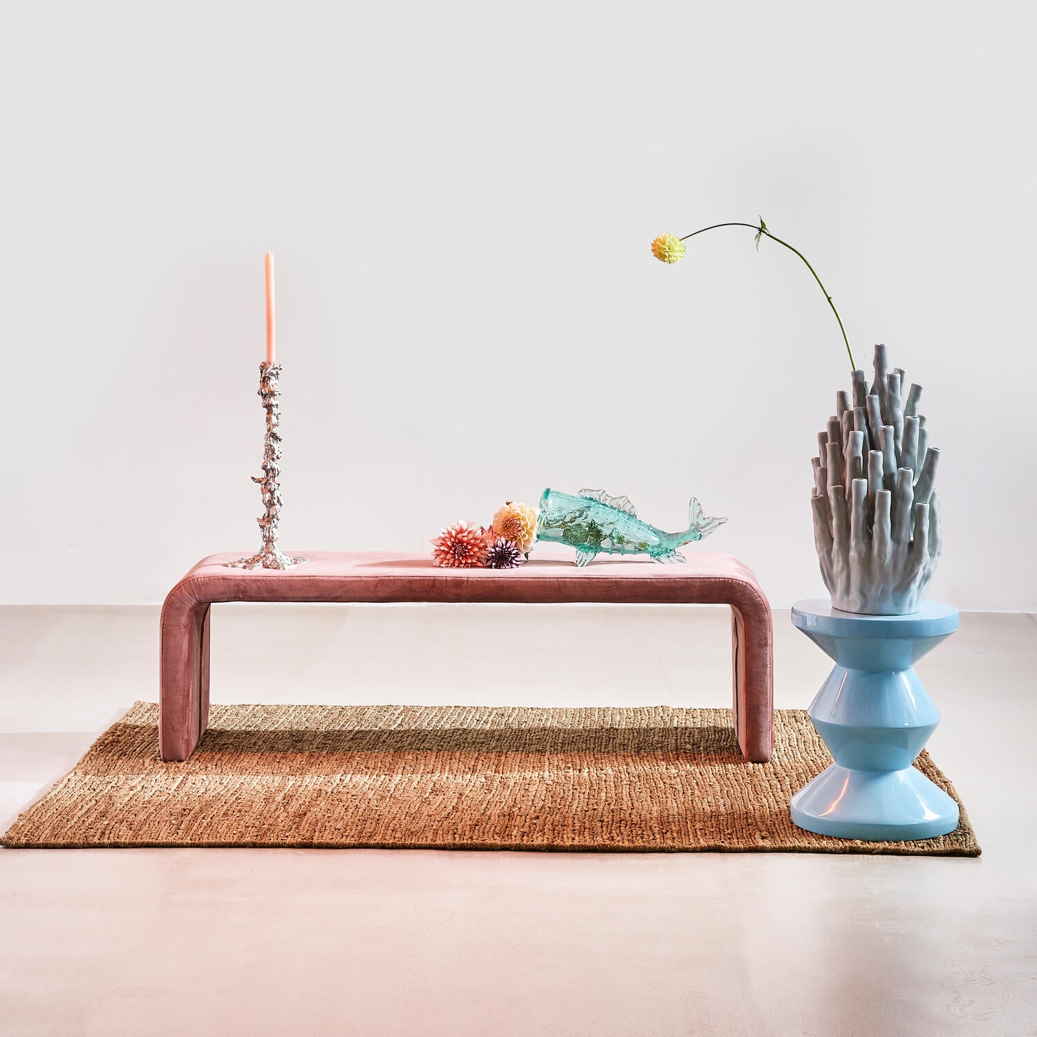 Pols Potten Drip lysestage (XXL) - sølvfarvet - Bahne